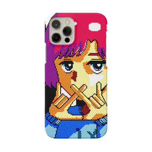 凶のハンドサイン 80's Smartphone Case