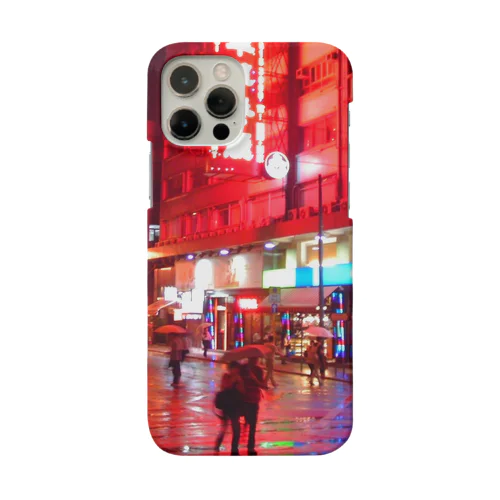 【We♥︎︎香港】 red rainy rendezvous Smartphone Case