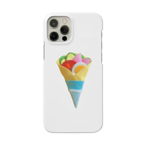 お野菜クレープ iPhone Smartphone Case