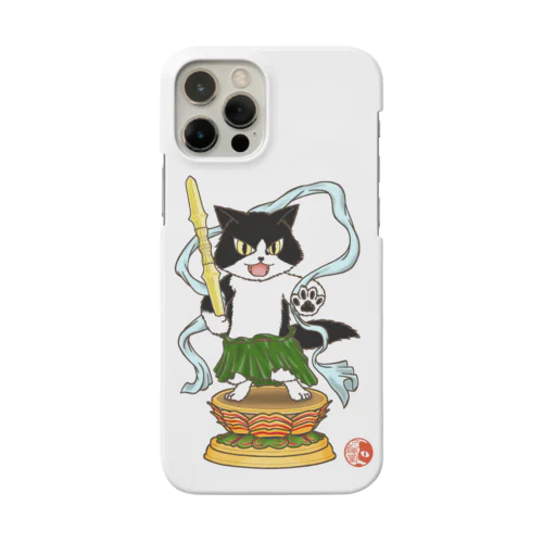 金剛猫士像 スマホケース