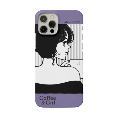 Coffee&Girl "No.i" スマホケース