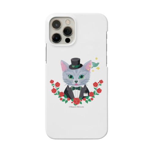 猫と薔薇 Smartphone Case