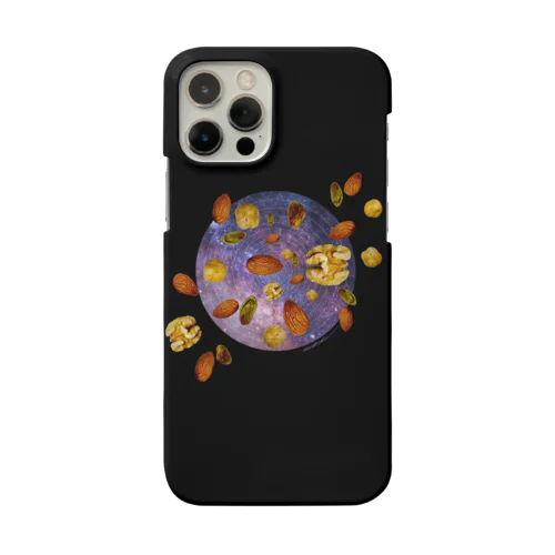 Space Nuts(ブラック) Smartphone Case