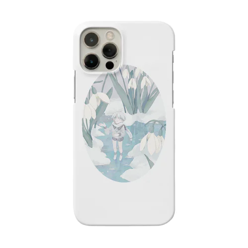 雪の春待ち Smartphone Case