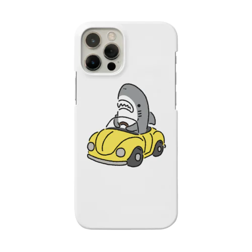 運転を覚えたサメ2021-2 Smartphone Case