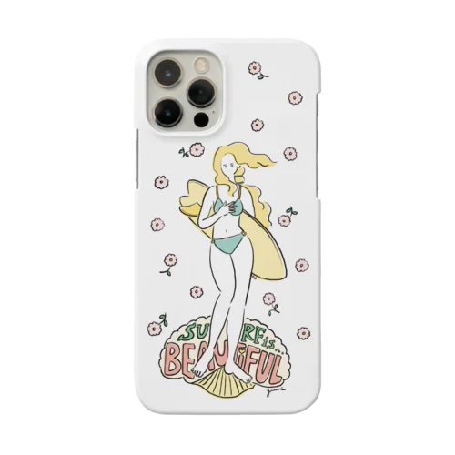 波乗りヴィーナス(カメラ枠大きい用) Smartphone Case