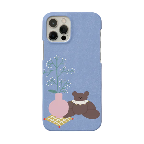 カスミソウとぬいぐるみ Smartphone Case