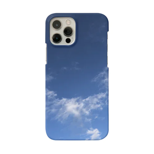 朝の珈琲を飲む前の青空 Smartphone Case