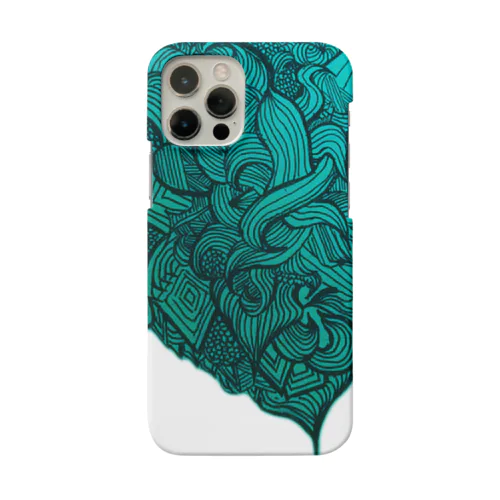 heart?blue Smartphone Case