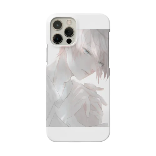 クール系ピンク髪の男の子 Smartphone Case