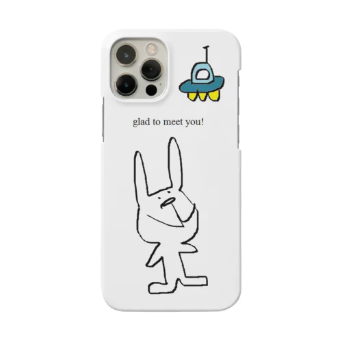 うさぎ（glad to meet you！) Smartphone Case