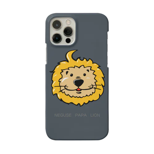 寝ぐせ　ぱぱ　らいおん　sma Smartphone Case