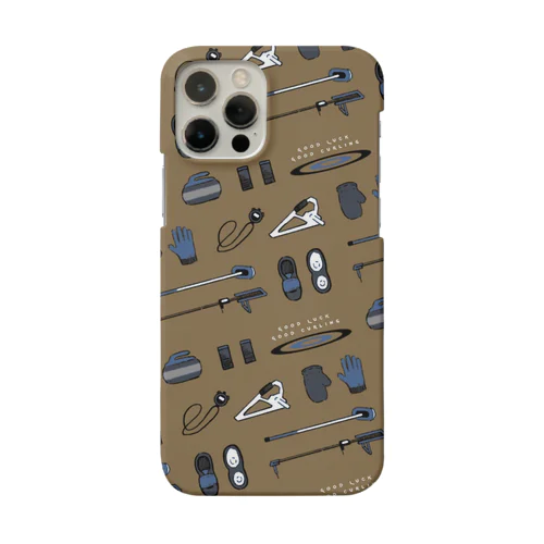 手帳型カーリングスマホケース Smartphone Case