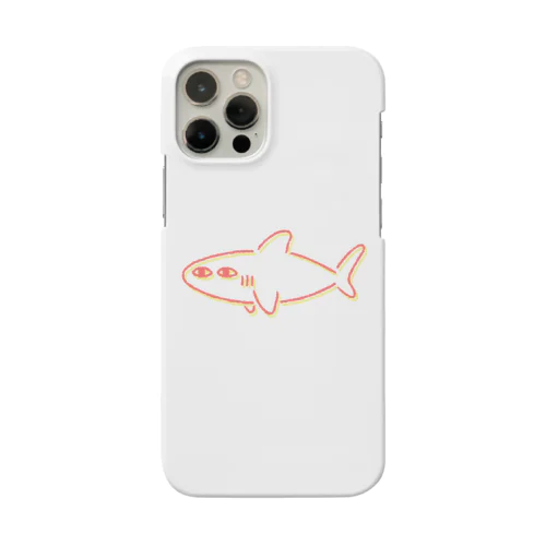 目が据わったサメ Smartphone Case