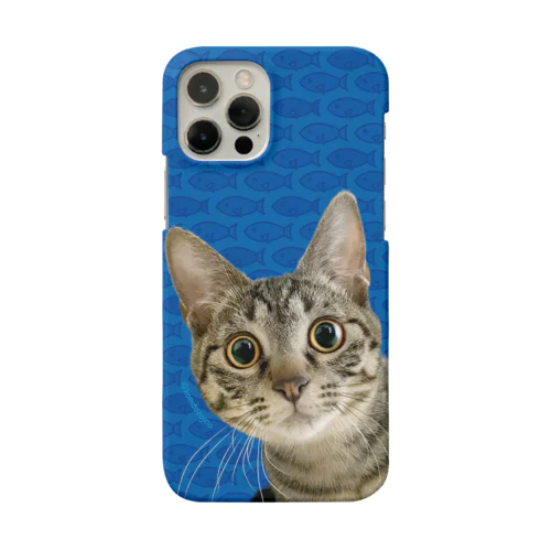 キジトラ猫の鶉（うずら） Smartphone Case