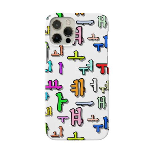 カラフルなハングル母音 Smartphone Case