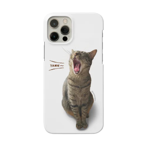 キジトラ猫の鶉（うずら） Smartphone Case