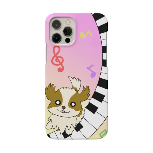 ぴあのシリーズ　【狆】 Smartphone Case