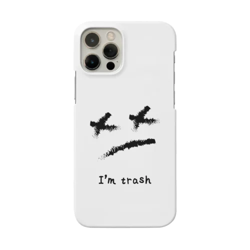 シンプル trash Smartphone Case