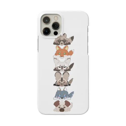 ぺたんこ犬科 Smartphone Case