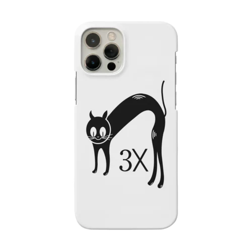 3匹の猫（Cat Times 3x） Smartphone Case