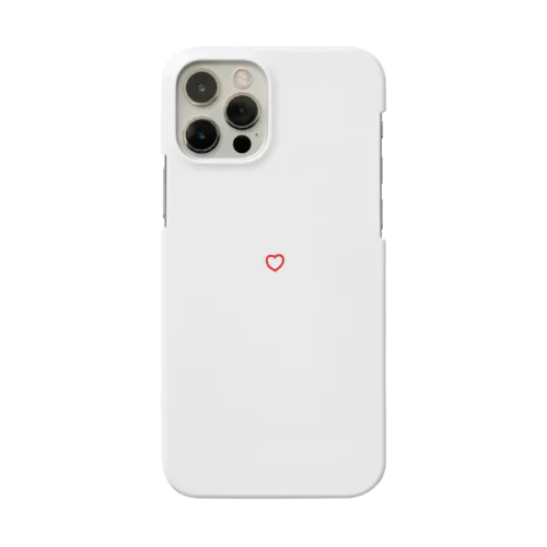 ちいさなあかいハート Smartphone Case