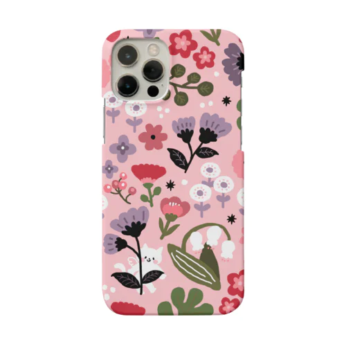 お花畑のネコちゃん Smartphone Case