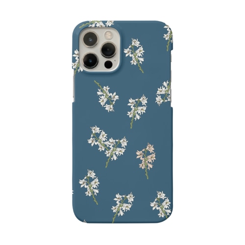 百合柄 Smartphone Case
