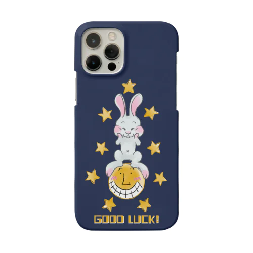 うさぎのうさっぺgood luck Smartphone Case