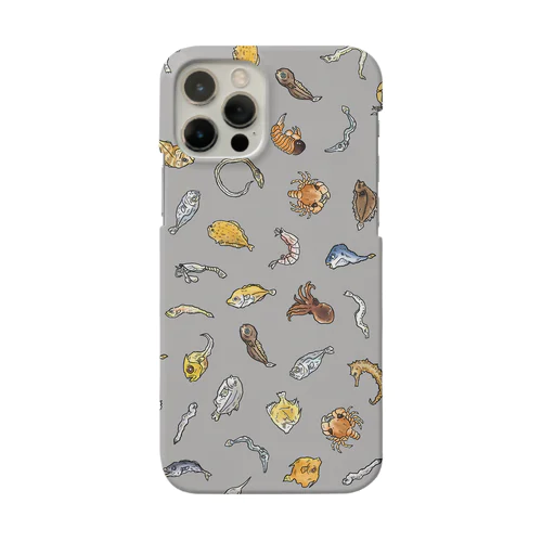 チリモン図鑑_gray Smartphone Case