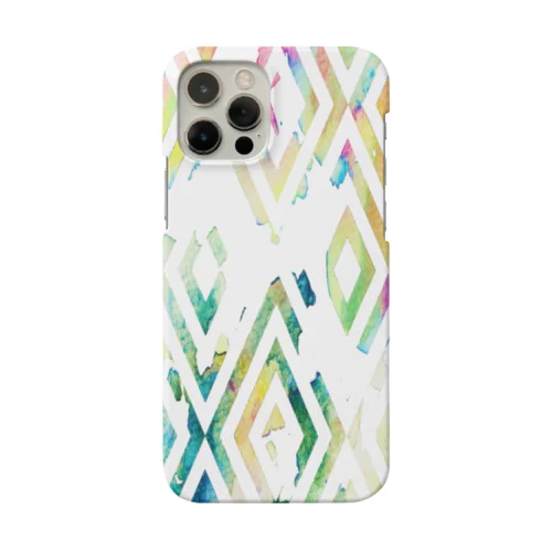 Colorful Watercolor (rhombus) Smartphone Case