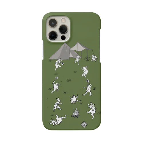 野営(キャンプ)モスグリーン Smartphone Case