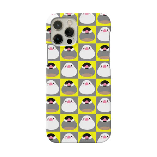 もっちり市松文鳥ズ Smartphone Case