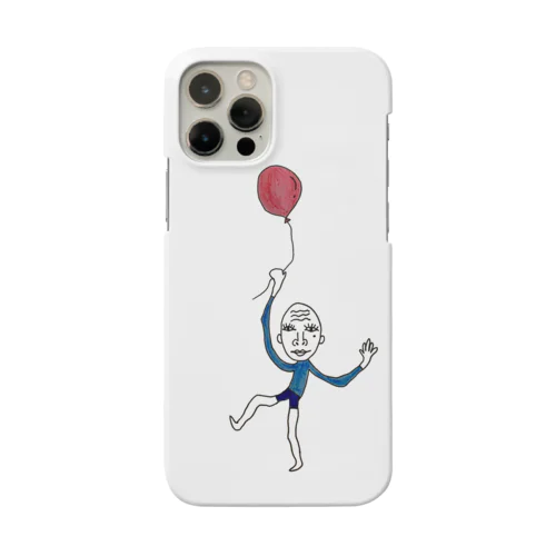 飛ばされそうなおじさん Smartphone Case