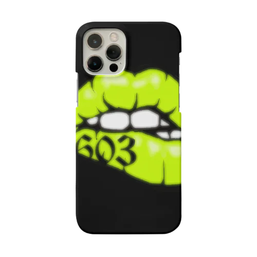 black yellow 603 Smartphone Case