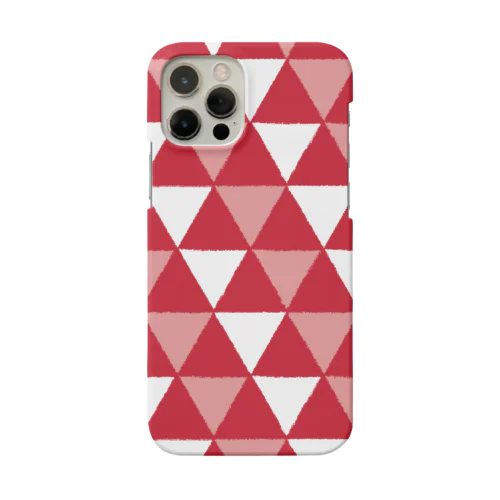 きまぐれWa風「鱗文様」_紅（ベニ） Smartphone Case