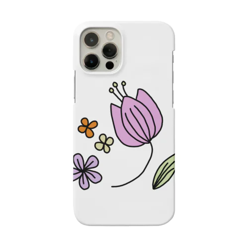 ピンクの花 Smartphone Case