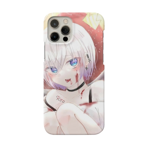 ✧︎Riro公式グッズ✧︎ 舌ピとスクランパー付きver. Smartphone Case