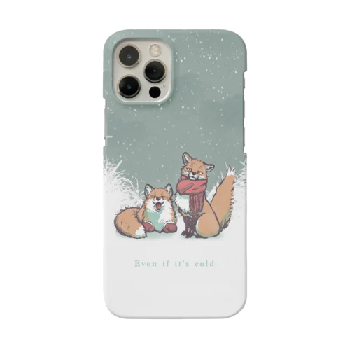 防寒キツネ Smartphone Case