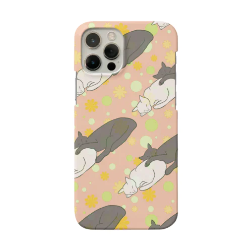 起こさないでね🐈‍⬛　花水玉 Smartphone Case