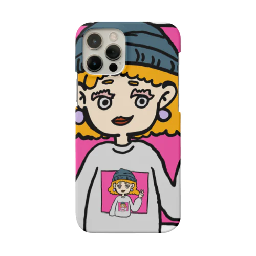 マイスウェットを着ている子のマイスウェットを着ている子の Smartphone Case