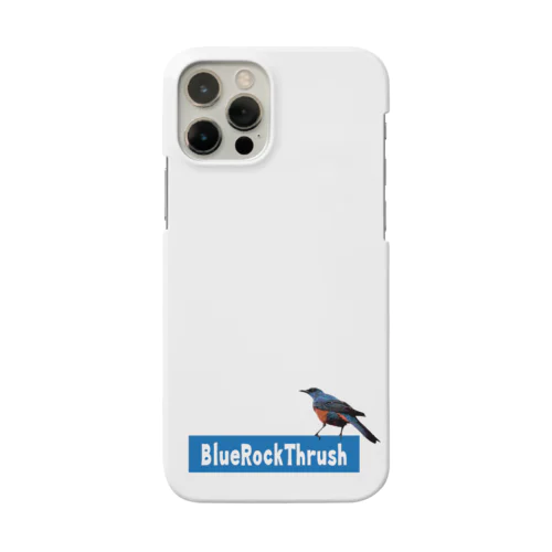 Blue Rock Thrush Smartphone Case