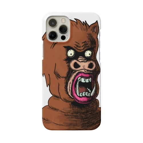 NFT風の猪 ~Boar Face Is Scary~ Smartphone Case