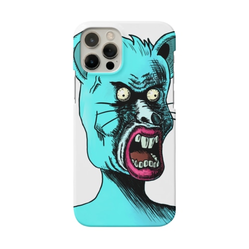 NFT風のネズミ ~Mouse Face Is Scary~ Smartphone Case