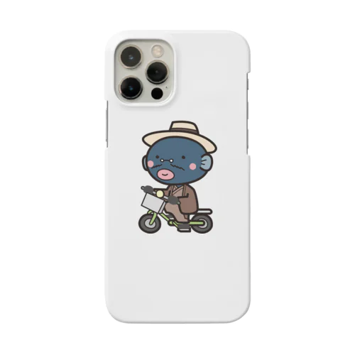 自転車に乗るうなきちさん Smartphone Case