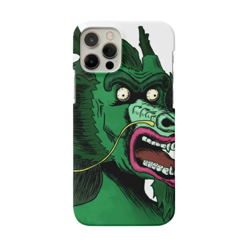 NFT風の龍 ~Dragon Face Is Scar~ Smartphone Case