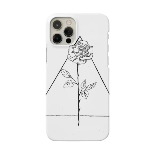 薔薇の花 iPhone Smartphone Case
