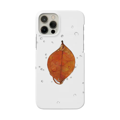 落ち葉と雫 Smartphone Case