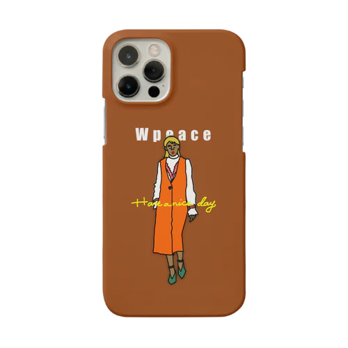 - W peace - スマホケース