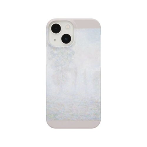 004-037　クロード・モネ　『朝靄』　スマホケース　表側面印刷　iPhone 13mini/12mini専用デザイン　SC2 Smartphone Case